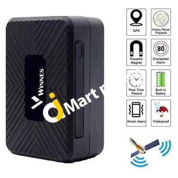 Winnes Gps Tracker Mini Portable Personal 1500Mah Waterproof Magnetic - Imported From Uk